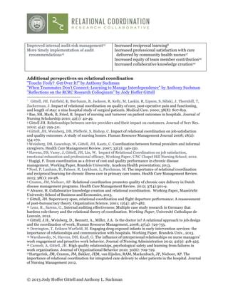 kelly laskin|[PDF] Impact of relational coordination on quality of care .
